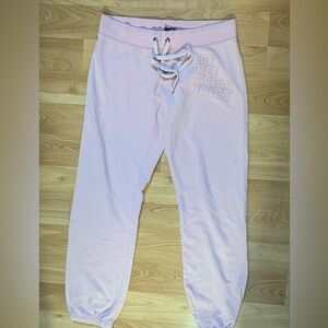 Vintage Y2K Juicy Couture Blush Lounge Pants "Be Free Wear Juicy"